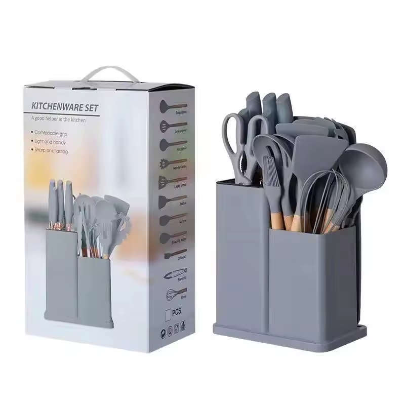 Kit Completo de Utensílios de Cozinha Luxo – 19 Peças