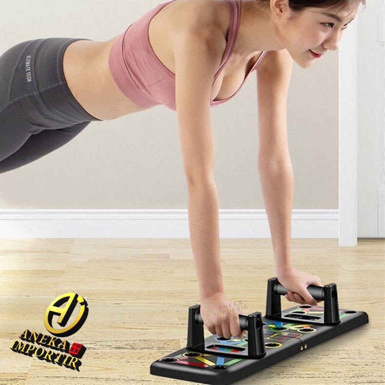 Equipamento de Treino Multifuncional, Placa Push-up Portátil